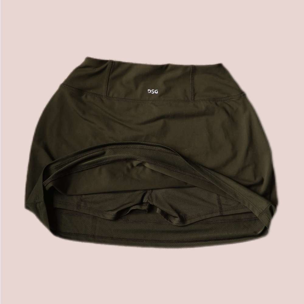 DSG Women's Dark Green Mini Skirt